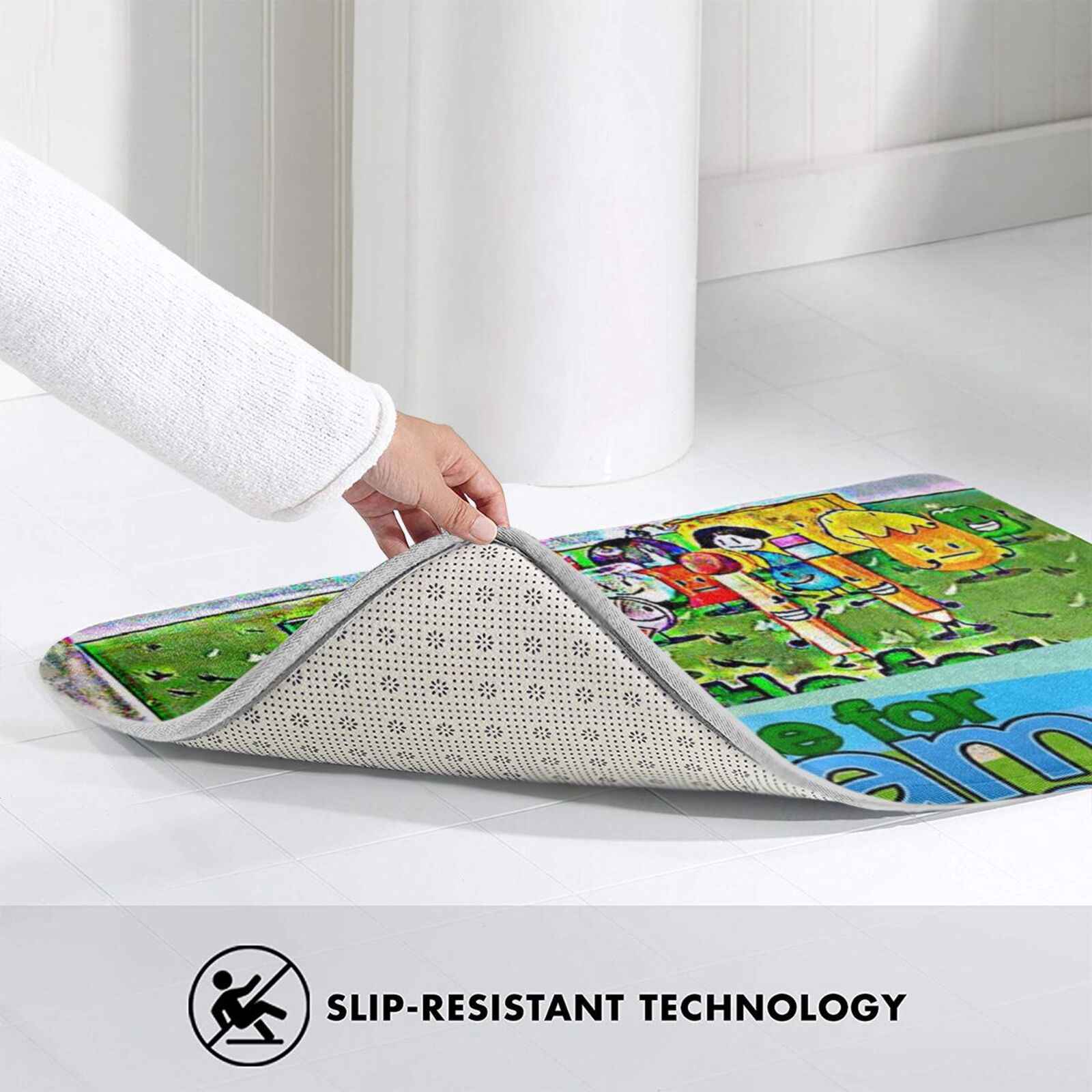 A Bfdi 3D Soft Non Slip Mat Rug Carpet Foot Pad 3 - BFDI Plush