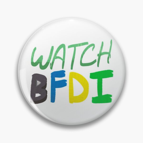 Watch Bfdi Soft Button Pin Fashion Gift Metal Decor Funny Hat Cartoon Collar Lover Badge Lapel - BFDI Plush